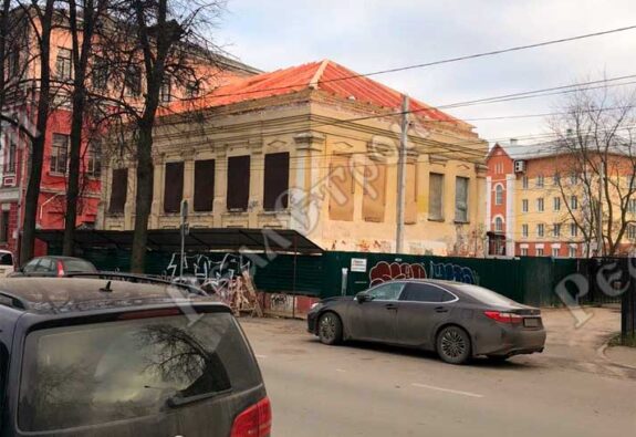 Монтаж кровли Южный флигель усадьбы Холщевниковых Устройство кровли Флигель Южный усадьбы Холщевниковых фото 11