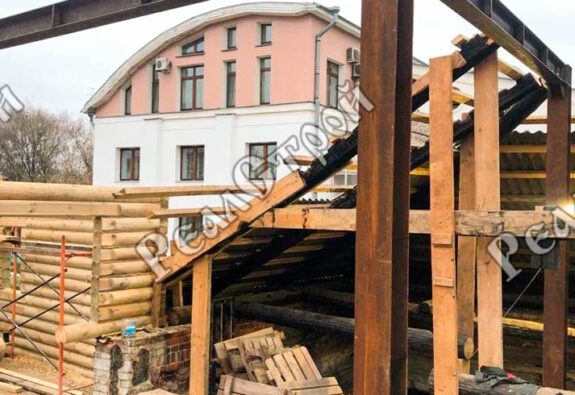 Монтаж металлокаркаса здания фото 13