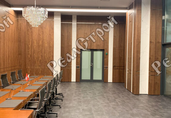 Ремонт кабинета руководителя фото 12
